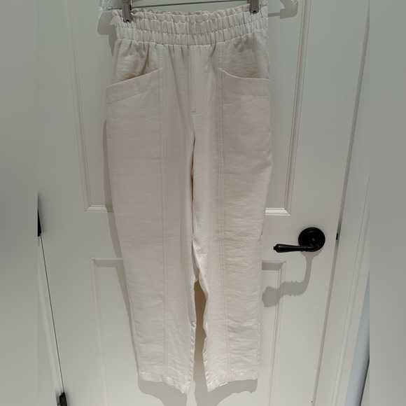 Target A New Day cream elastic waist pants XS - Picture 3 of 5